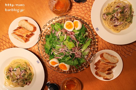 パスタ番長の ネギとヒイカのスパゲッティ な夜 Ram S Bar Powered By ライブドアブログ