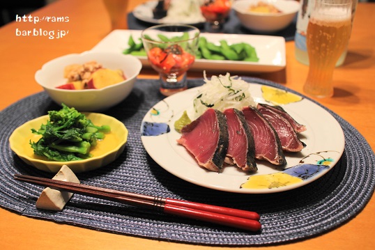 鰹のたたき とストウブで 小さいおかず の献立 Ram S Bar Powered By ライブドアブログ