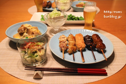 焼き鳥 とストウブで 小さいおかず の献立 Ram S Bar Powered By ライブドアブログ