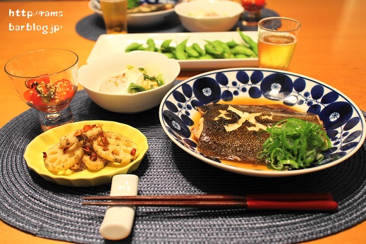 ストウブで 真カレイの煮付け の献立 Ram S Bar Powered By ライブドアブログ
