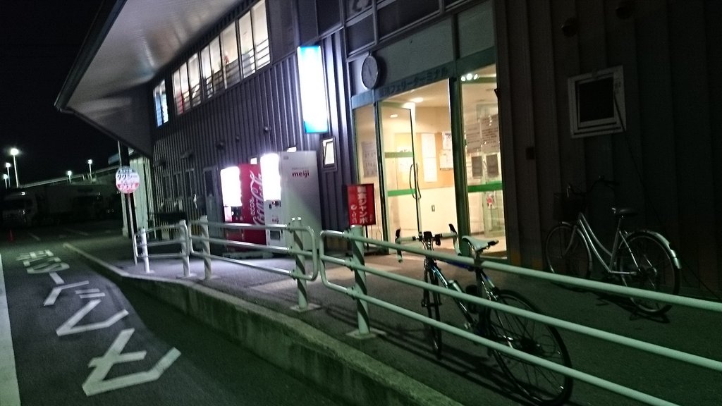 ジャンボフェリー 自転車 乗り方