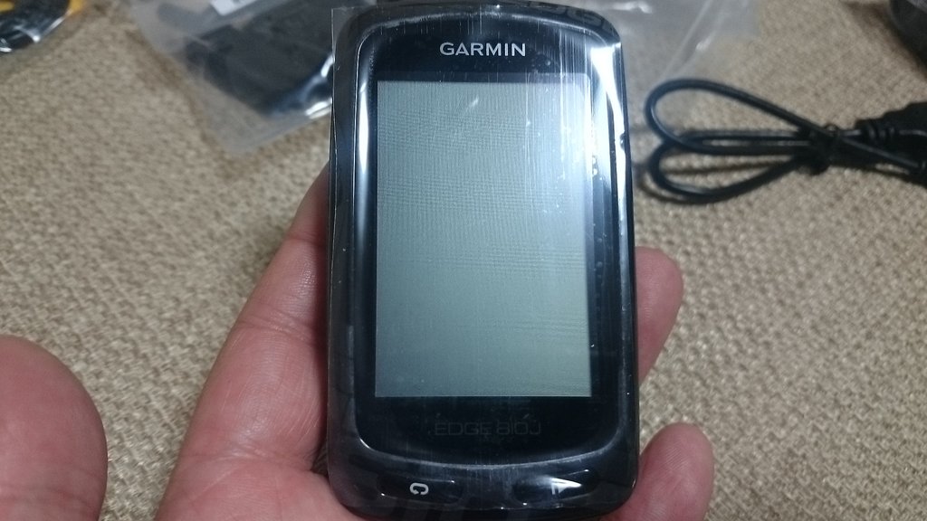 GARMIN Edge810J がやって来た！ （取り付け＆設定編） : オヤジ
