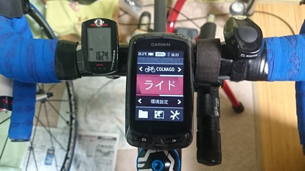 GARMIN Edge810J がやって来た! (取り付け&設定編) : オヤジ GARMIN Edge810J がやって来た! (取り付け&設定編) : オヤジ