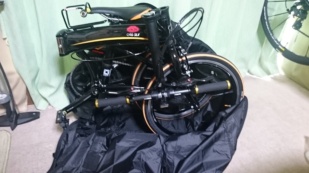 Dahon Mu Slx の輪行をさらに快適に オヤジチャリダー日記 Dahon Mu Slx の輪行をさらに快適に オヤジチャリダー日記