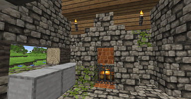 拠点 カフェ風 ボケっとマイクラ