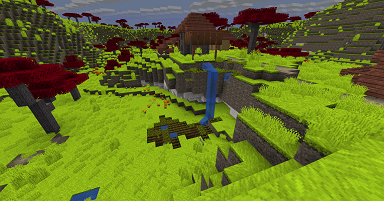 旅行 サバンナ村訪問 ボケっとマイクラ