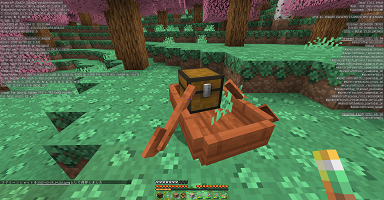 アプデ チェスト付きボート ボケっとマイクラ