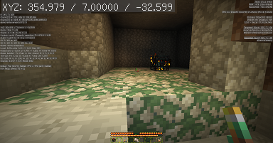 地下 地上へ行く前の仕事 ボケっとマイクラ