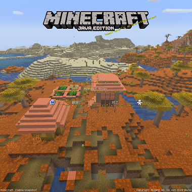 テクスチャ パノラマ画像 ボケっとマイクラ