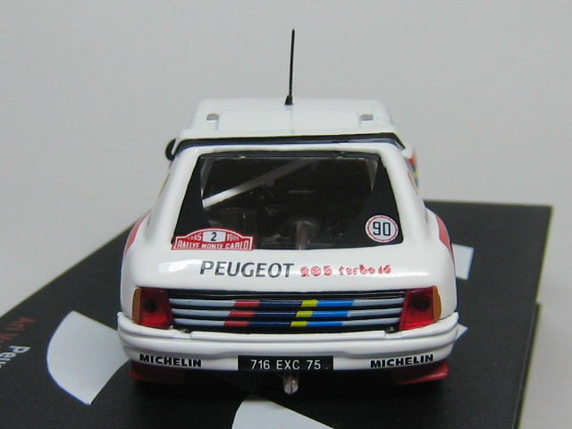 43-0209 Peugeot 205 Turbo 16 ラリーカーコレクション vol.89