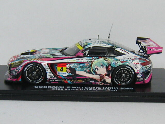 43-0939 GOODSMILE HATSUNE MIKU AMG 2020 SUPER GT Okayama Test#4
