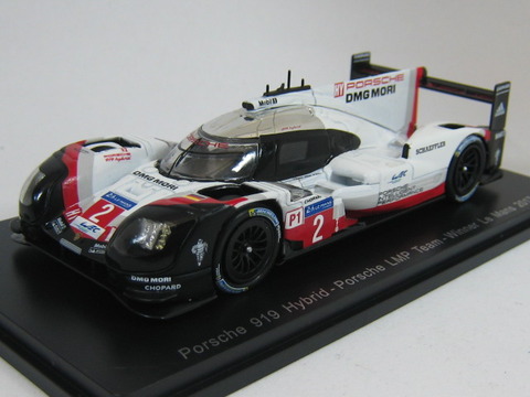 43-0804 Porsche 919 Hybrid #2 ル・マン24時間レースカーコレクション 定期購読特典 : RMN43 43-0804 Porsche 919 Hybrid #2 ル・マン24時間レースカーコレクション 定期購読特典 : RMN43