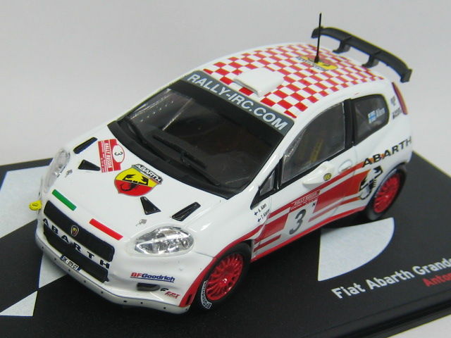 43-0145 Fiat Abarth Grande Punto S2000 Rally Russia ラリーカー