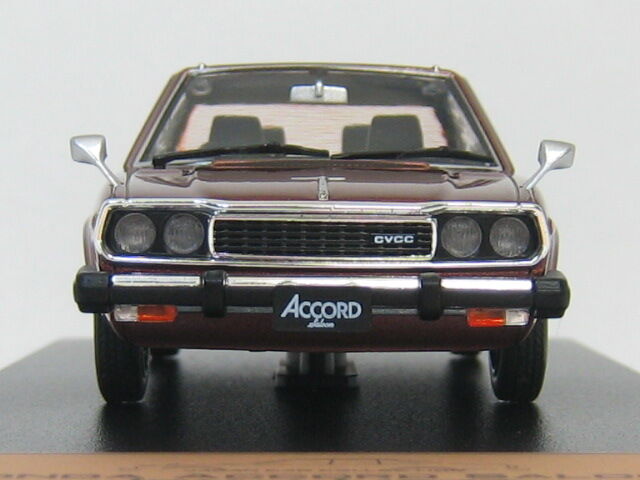 43-1026 HONDA ACCORD SALOON EX-L 1977 アシェット国産名車プレミアム