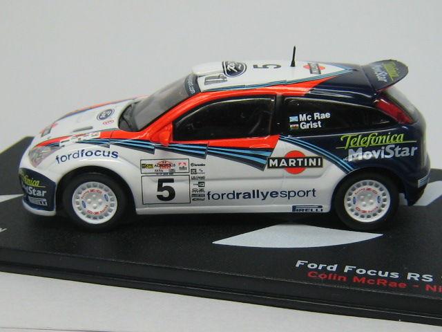 43-0159 Ford Focus RS WRC 02 ラリーカーコレクション vol.65 : RMN43