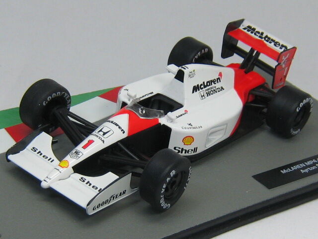 43-0868 McLAREN MP4/6 #1 Ayrton Senna 1991 デアゴスティーニＦ１