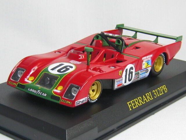 テクノモデル 1/43 フェラーリ 312 Pb 1973 モンツァ1000km
