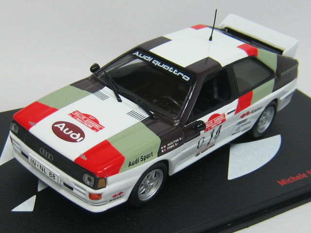 43-0143 Audi Quattro Rally Sanremo 1981 ラリーカー