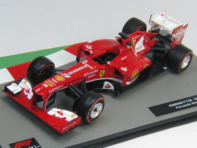 43-0864 FERRARI F138 #3 Fernando Alonso 2013 デアゴスティーニF1