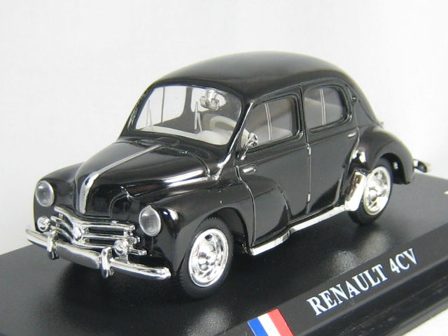 デル・プラド カーコレクション 1/43 ルノー 4CV 品 delprado