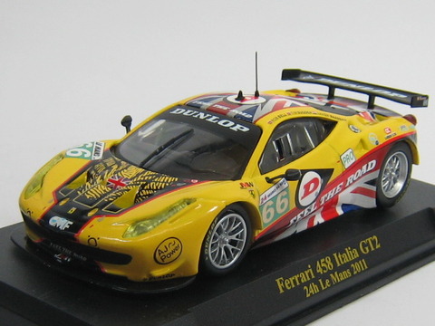 43-0755 FERRARI 458 Italia GT2 #66 公式フェラーリF1コレクション