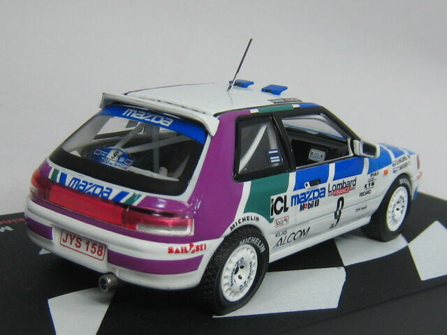 43-0827 MAZDA 323 GT-X ラリーカーコレクション vol.28 : RMN43