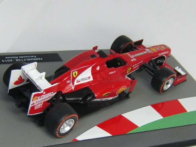 43-0864 FERRARI F138 #3 Fernando Alonso 2013 デアゴスティーニF1