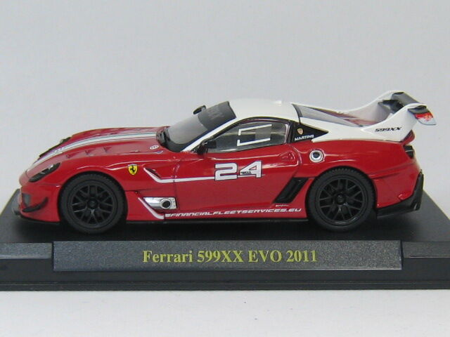 43-0873 FERRARI 599XX EVO #24 公式フェラーリF1コレクション vol.155