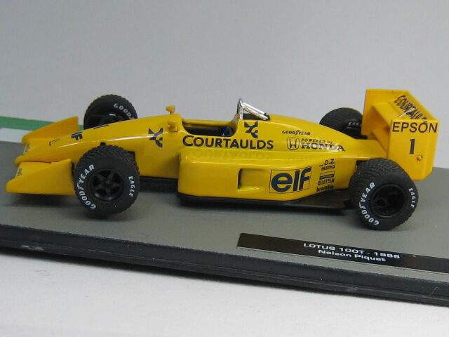 43-0867 LOTUS 100T #1 Nelson Piquet 1988 デアゴスティーニ