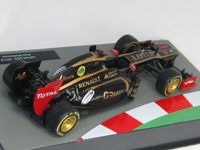 43-0859 LOTUS E20 #9 Kimi Raikkonen 2012 デアゴスティーニ