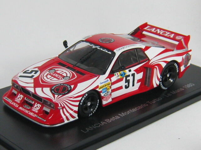 43-0812 Lancia Beta Montecarlo Turbo #51 ル・マン24時間レース