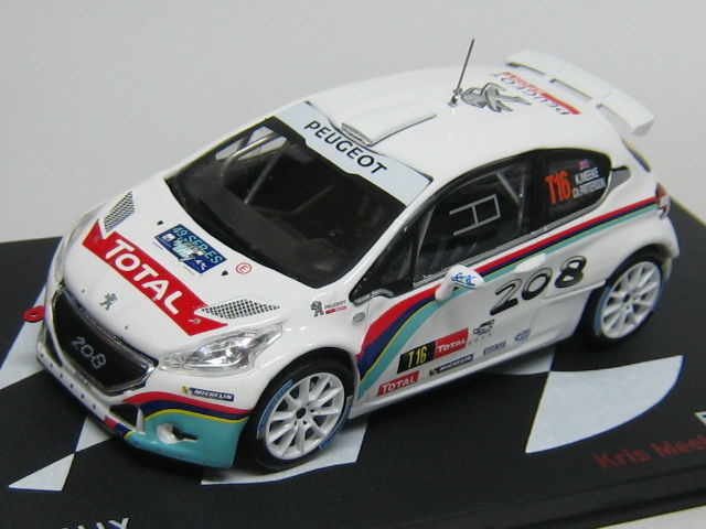 43-0233 Peugeot 208 T16 ラリーカーコレクション vol.101 : RMN43