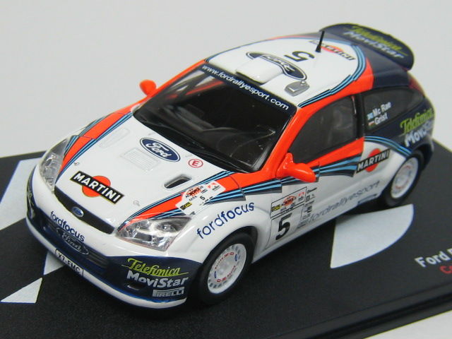 43-0159 Ford Focus RS WRC 02 ラリーカーコレクション vol.65
