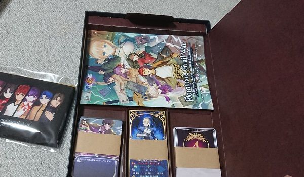 開封！Fateボドゲ！Dominate Grail War！ 100円ショップのスリーブでは