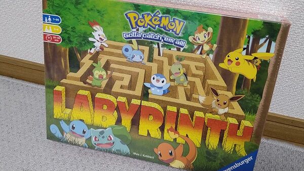 迷路には不思議な魅力がある ラビリンス Ver ポケモン ボドゲ紹介 No 15 3辛くらいのボードゲーム