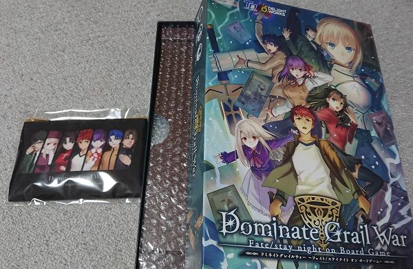 開封！Fateボドゲ！Dominate Grail War！ 100円ショップのスリーブでは