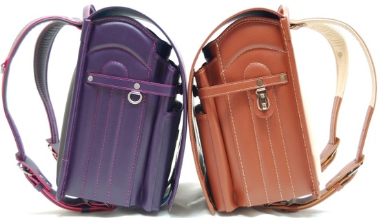 ランドセルDパープル&マロンカスタム