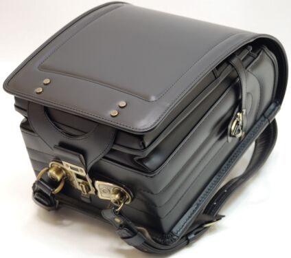 ランドセル№6000ツヤなし黒カスタム (4)