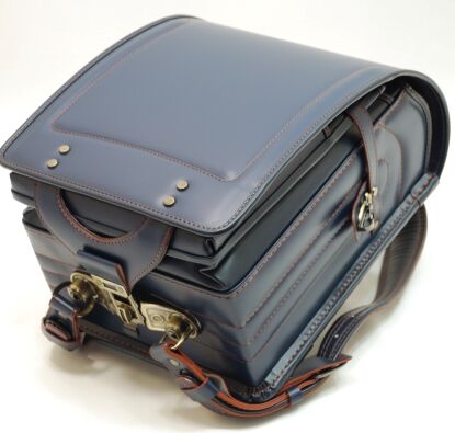 ランドセル№6000ツヤなし紺カスタム