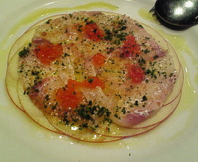鮮魚のカルパッチョ