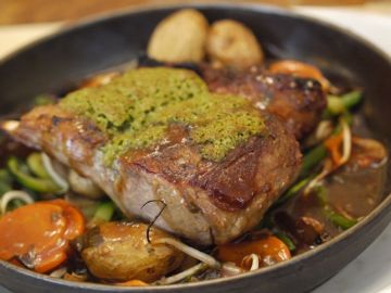 仔羊のオーブン焼き