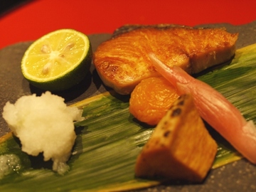 寒鰤の塩焼き