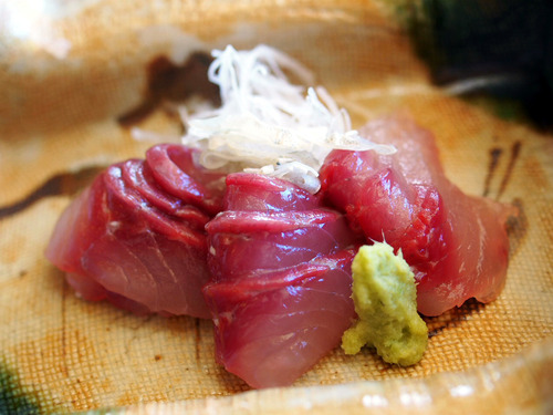 鯉のお造り