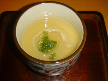 ふかひれとフォアグラの茶碗蒸し