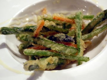 野菜と小エビのフリット