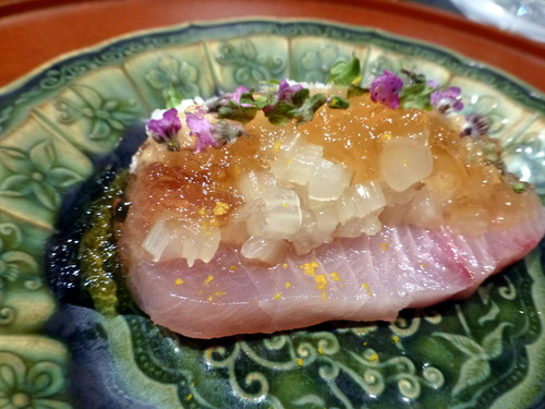 鰤の昆布締め