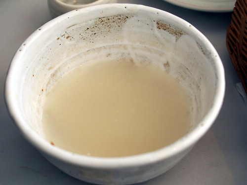 蕎麦湯