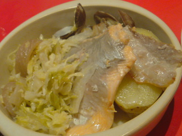魚のシュークルート