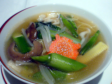 野菜のつゆそば