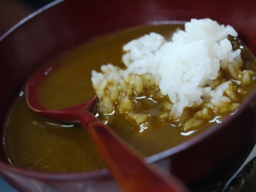 カレー茶漬け